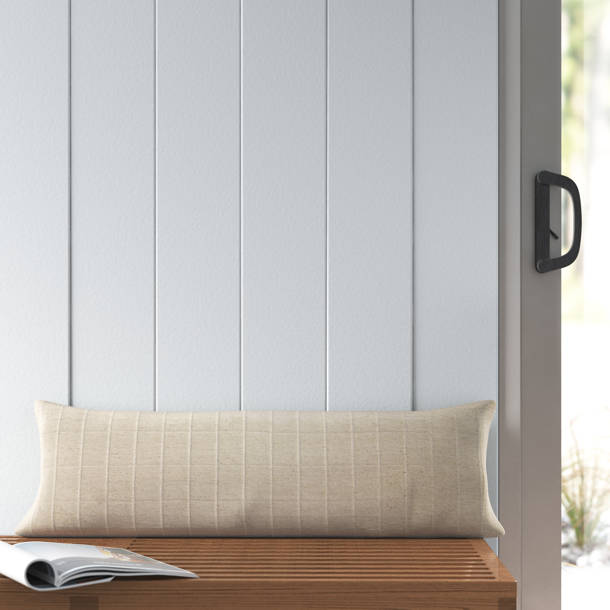 Steelside™ Abdera Geometric Handmade Tufted Wool Gray/Cream Area Rug